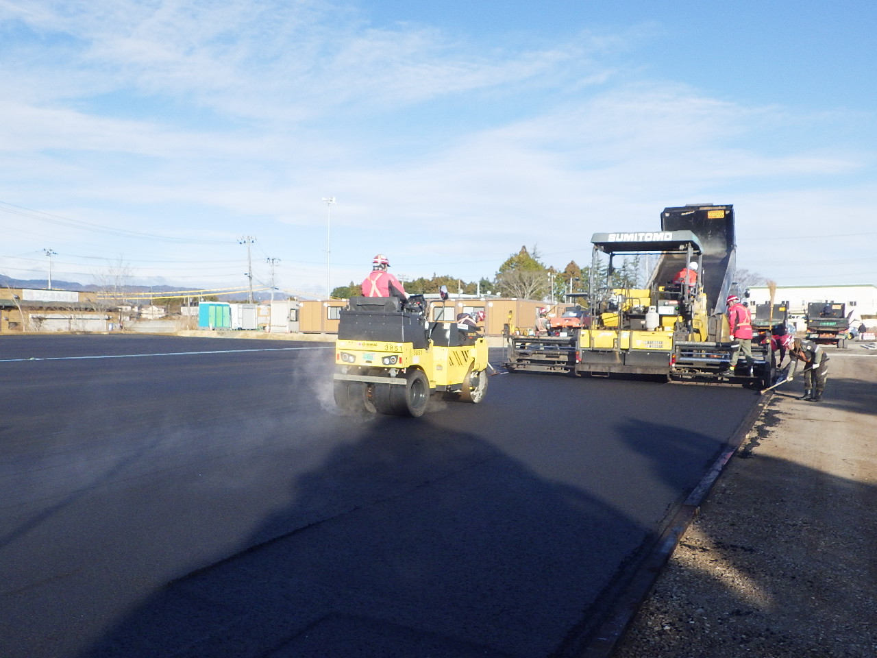 富岡スクリーニング場敷地造成工事